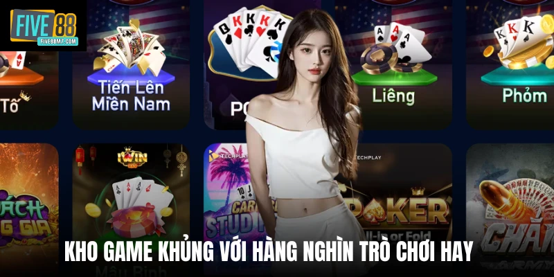 Kho game khủng với hàng nghìn trò chơi hay